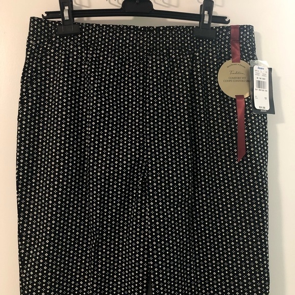 SIZE 12 TRADITION comfort fit elastic waist pants - Picture 1 of 6